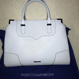 Rebecca Minkoff Pastel Blue Bag w Silver Hardware